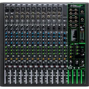 Mackie PROFX16V3 16-Channel 4-Bus Professional Effects Mixer with USB - DEMO