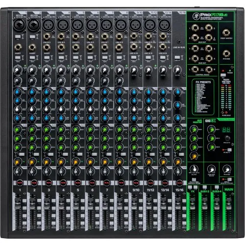 Mackie PROFX16V3 16-Channel 4-Bus Professional Effects Mixer with USB - DEMO