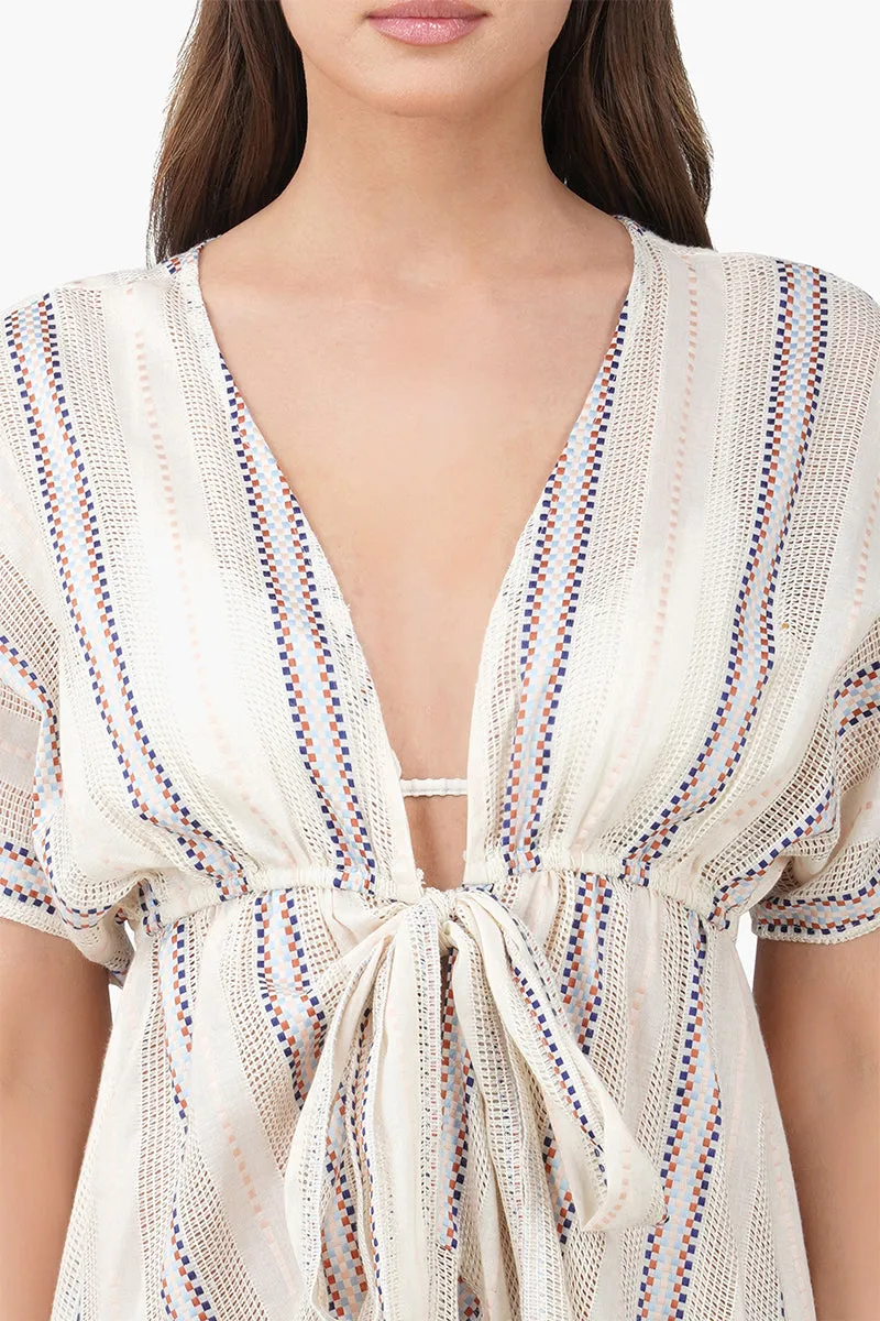 Marie Nautical Cover Up