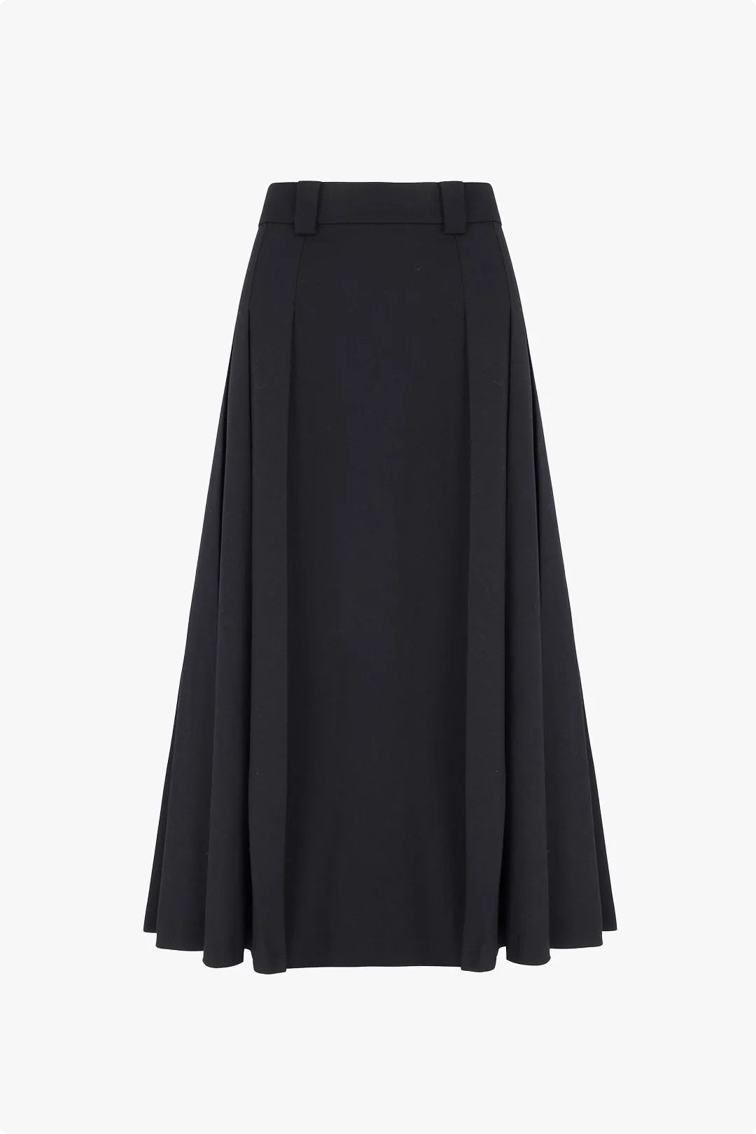 Mary Long Pleated Skirt