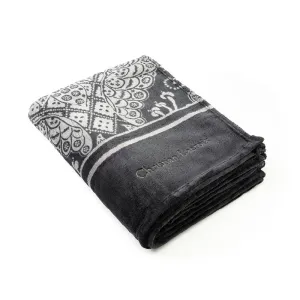 Maxi plaid / couvre-lit - Gris foncé