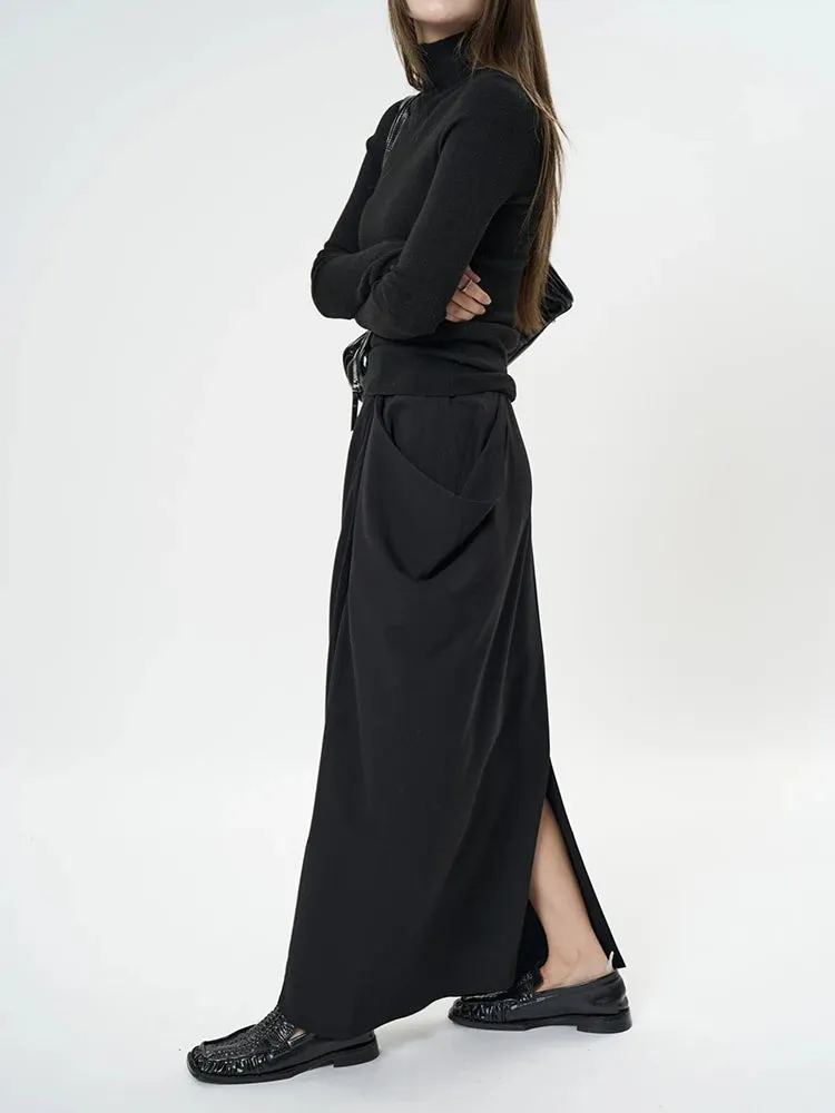 Maxi Pocket Skirt