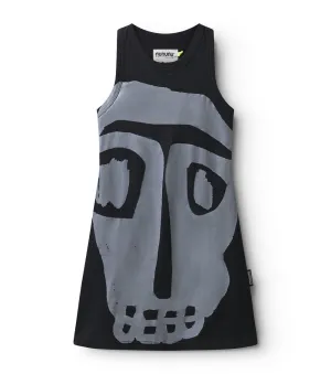 mega rowdy mask tank dress