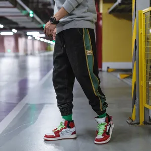 Men's Casual Sweatpants With Stripes