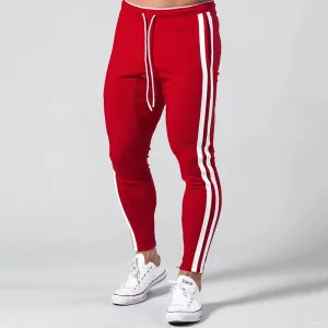 Men's Striped Sweatpants