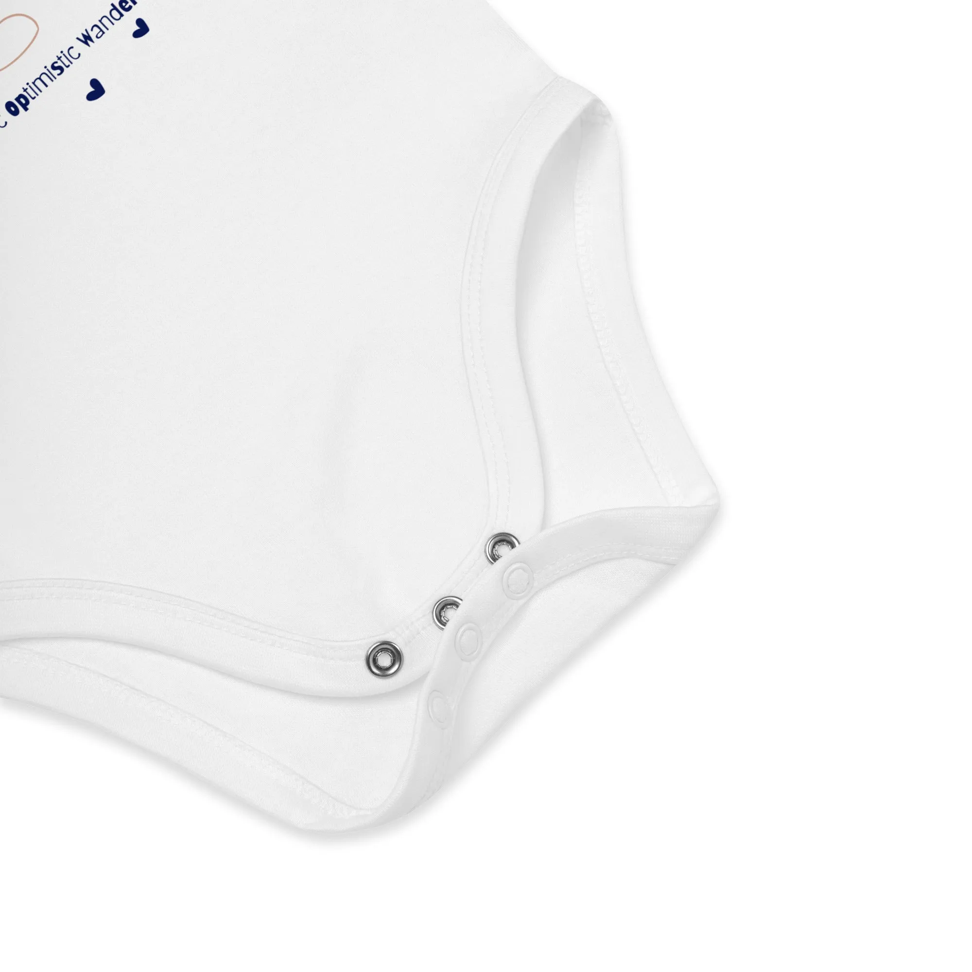 MEOW, Cat themed Organic cotton baby bodysuit