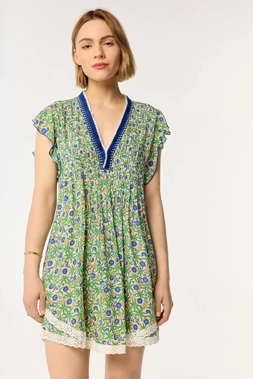 Mini Dress Sasha Blue Honolulu