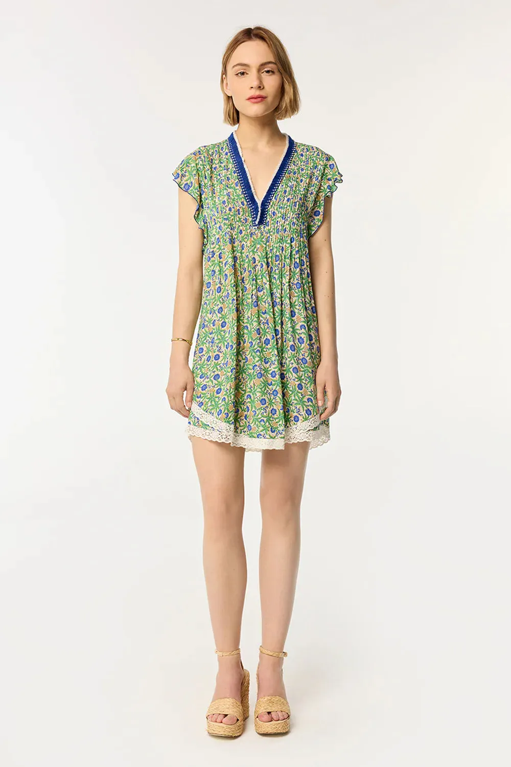 Mini Dress Sasha Blue Honolulu