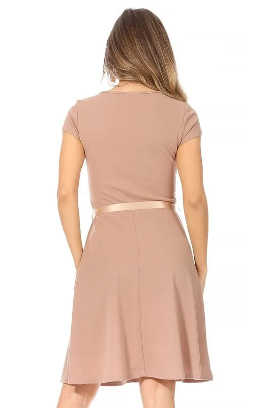 Mocha Emma Dress
