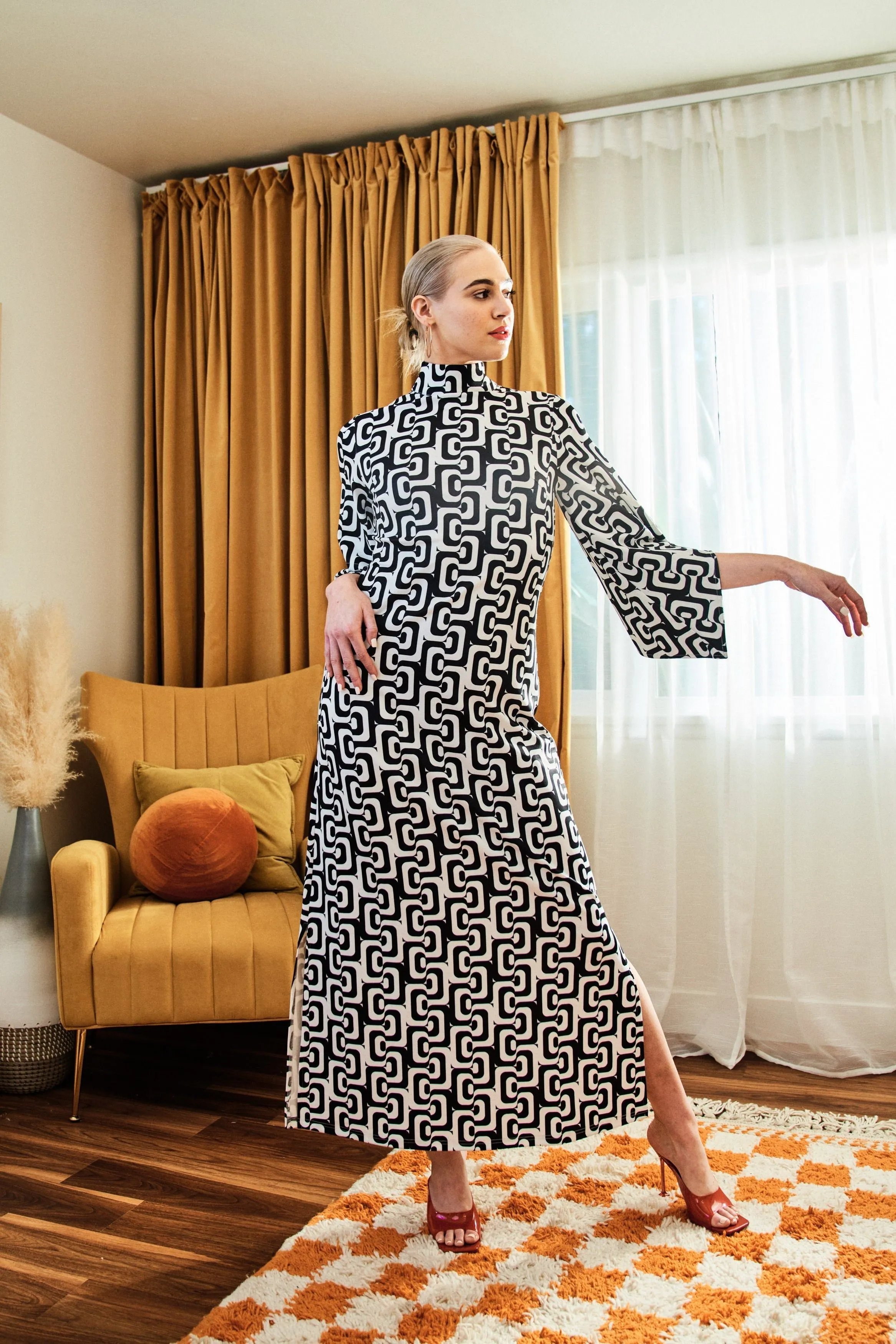 Mod About You 60's Designer Dress