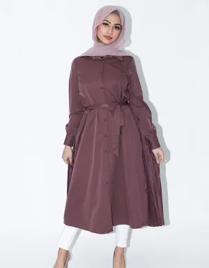 Modish Pleat Back Dress