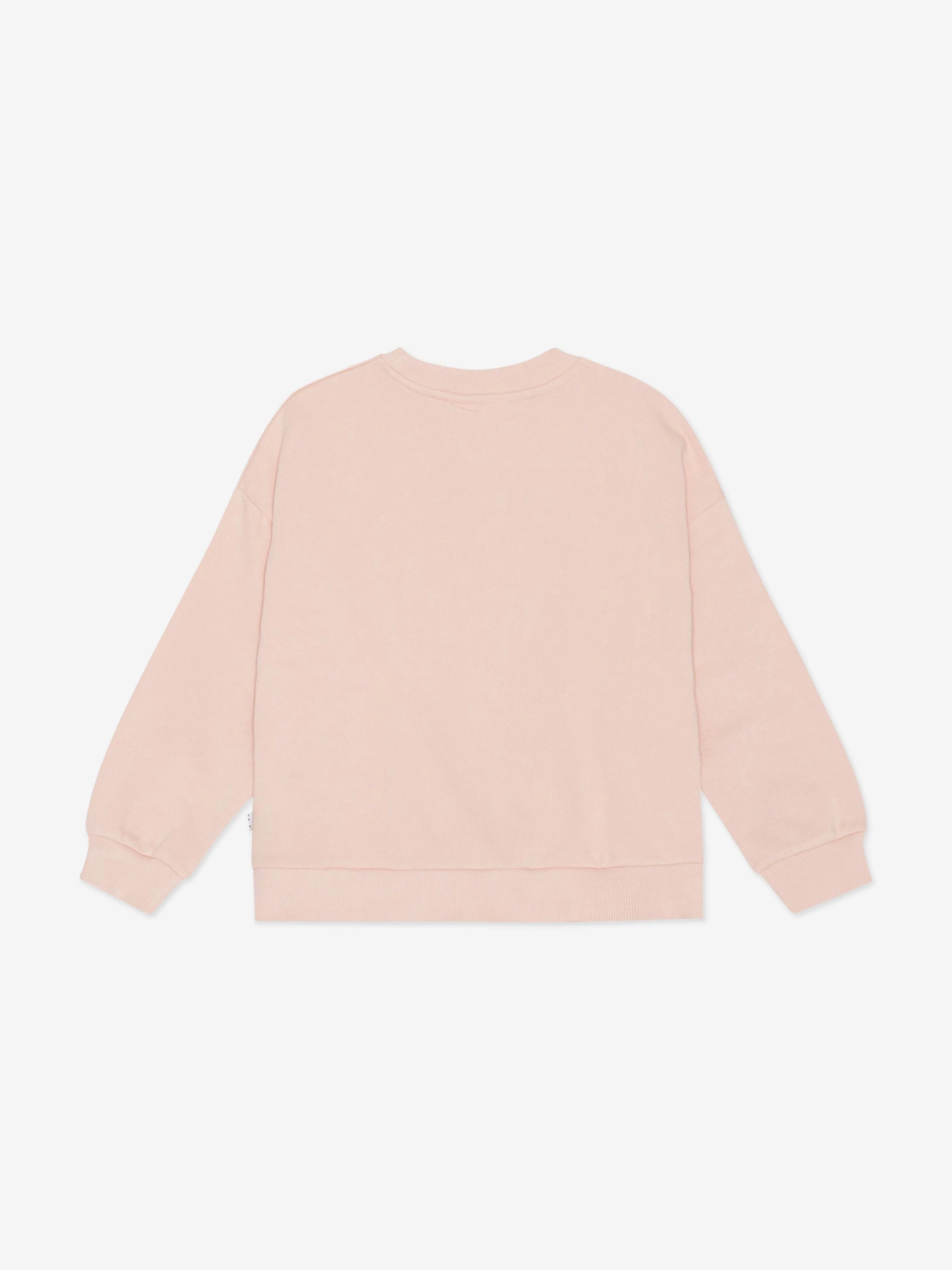 Molo Girls Horse Print Sweeatshirt in Pink