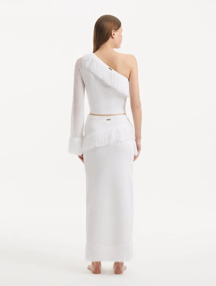 Monroe White Top and Alani Skirt
