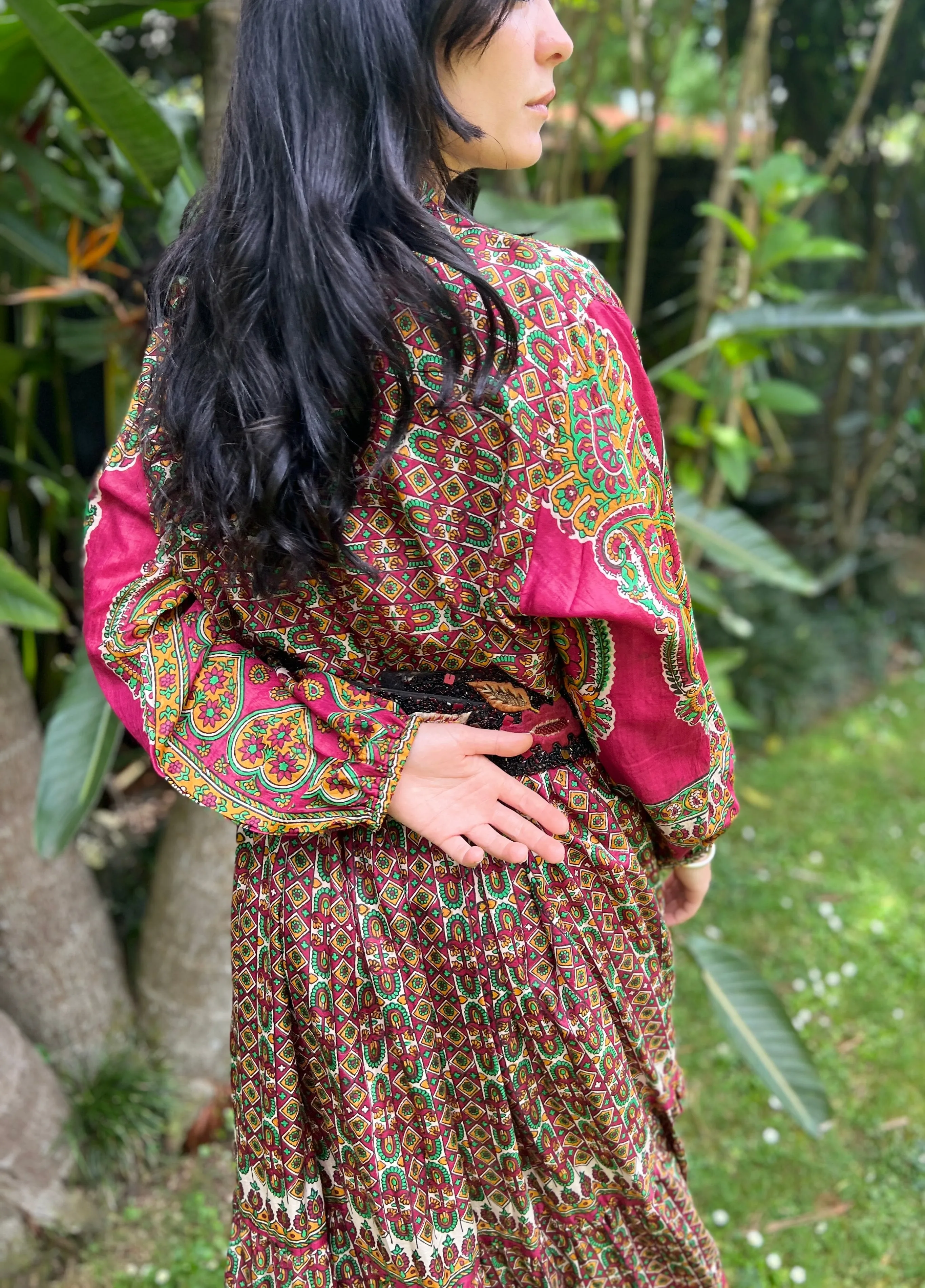 Moonlight Dress - Plum Citrus (L)