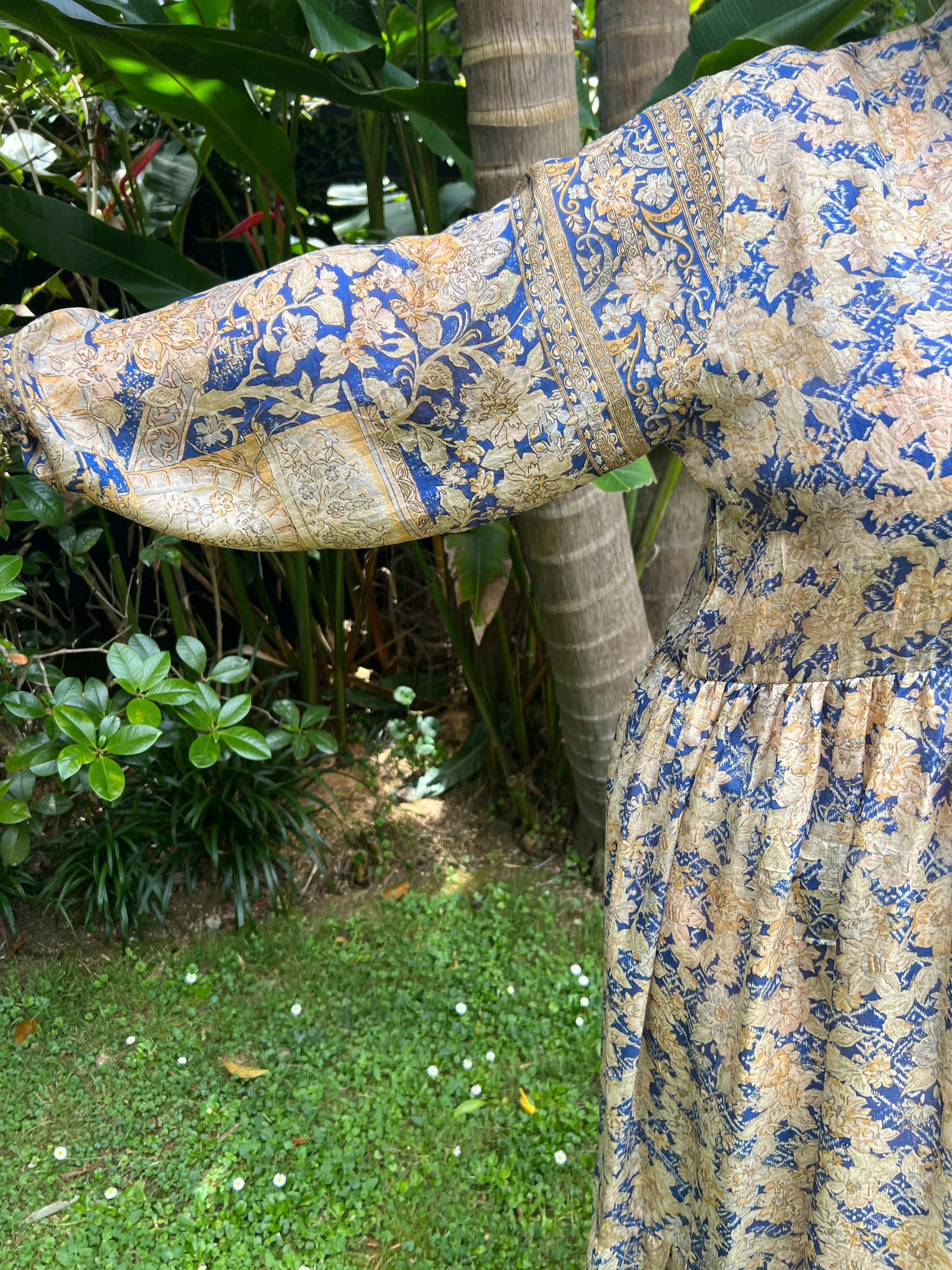 Moonlight Dress - Vintage Blue sand (L)