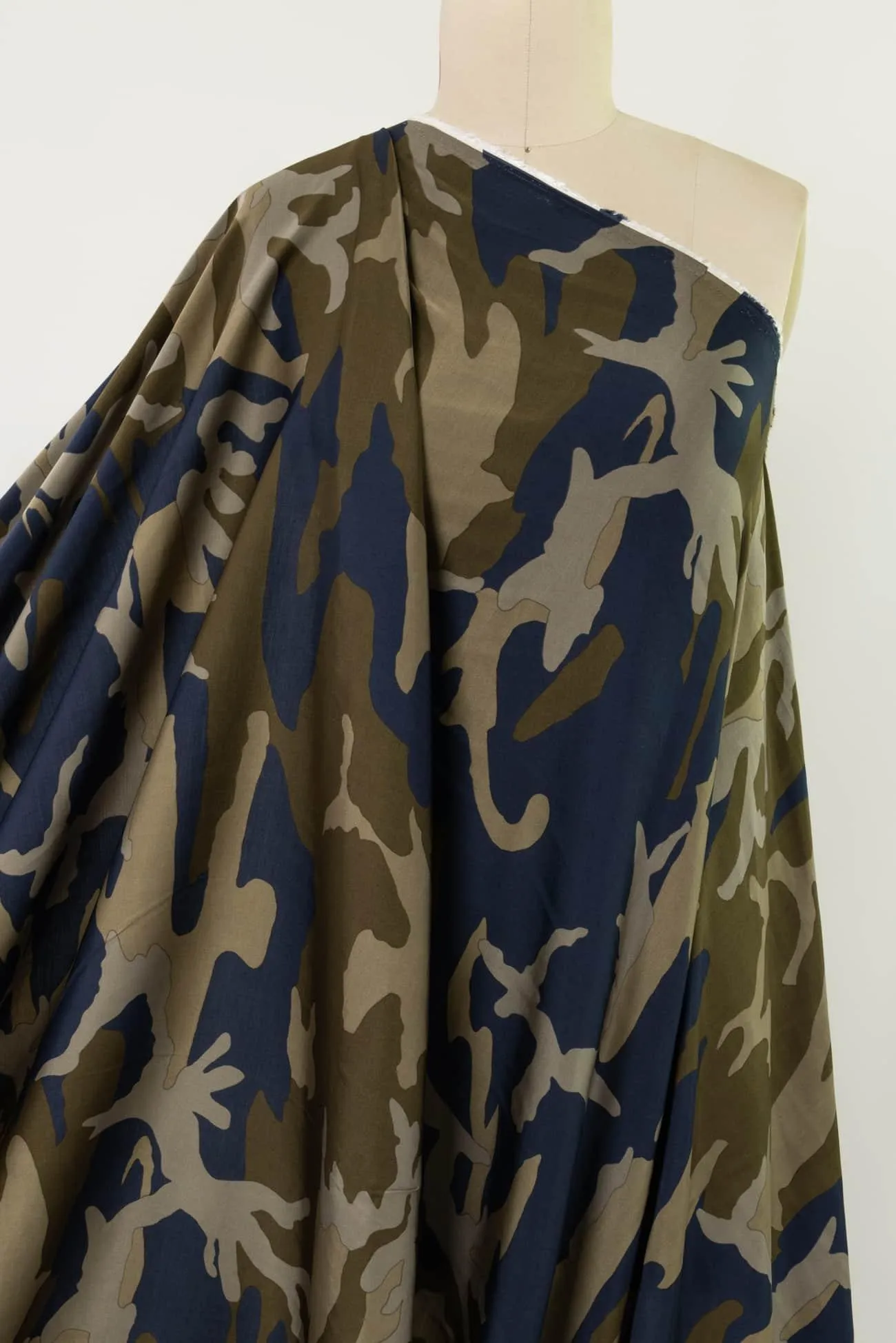 Moss Garden Italian Viscose Woven
