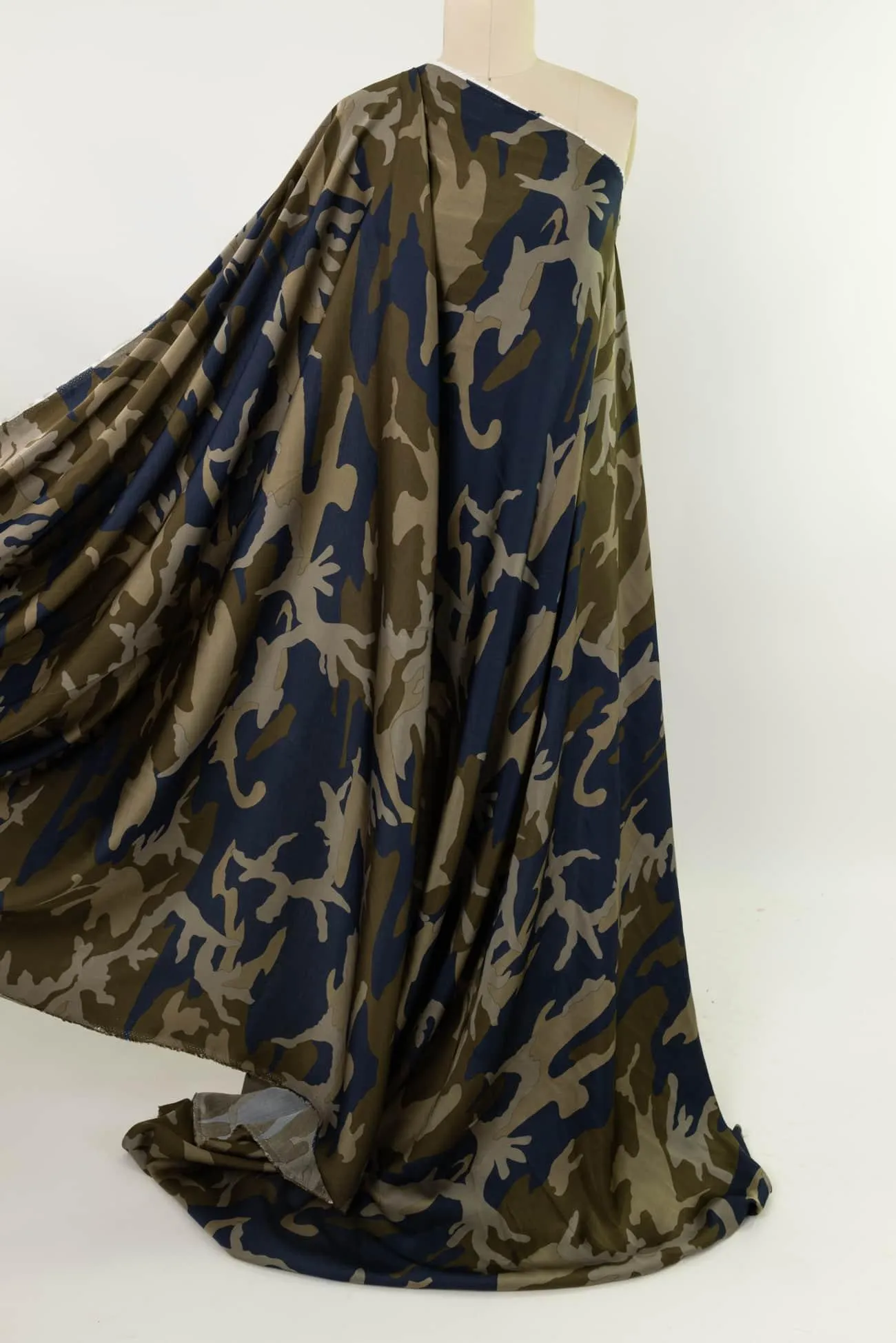 Moss Garden Italian Viscose Woven