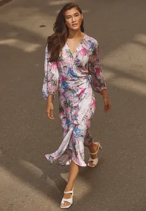 MSMercy Maxi Dress - Super Pink Print
