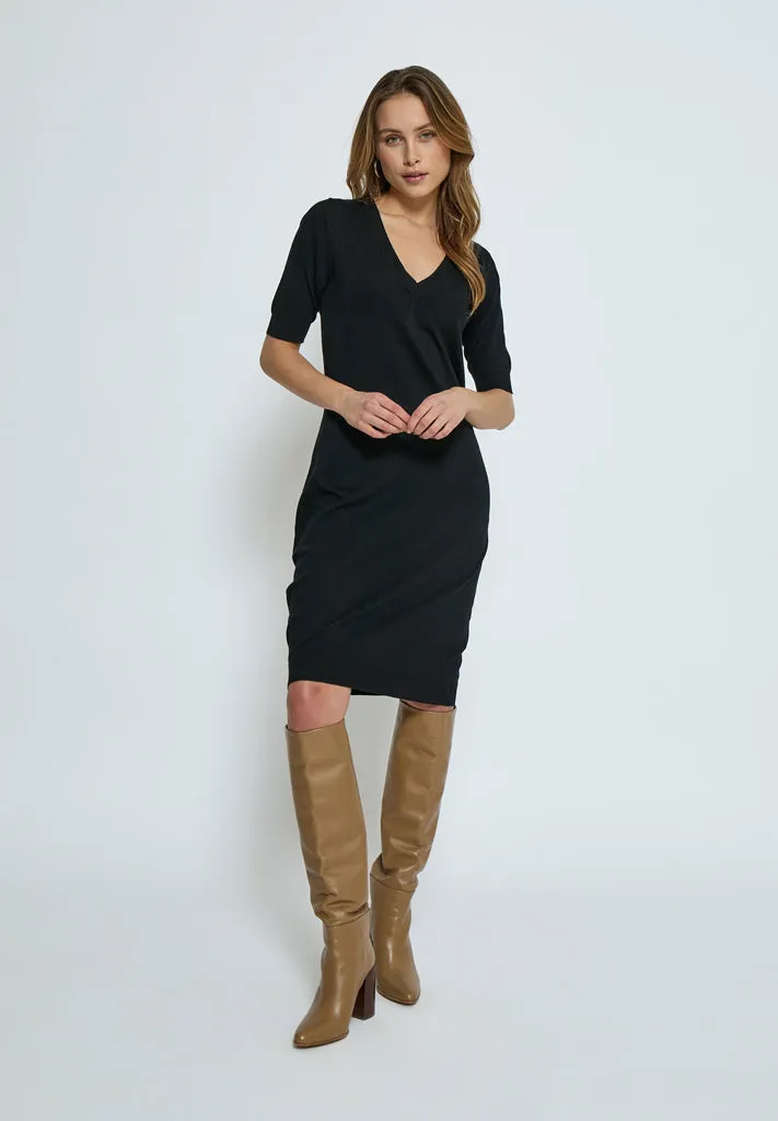 MSMilla Knit Dress - Black