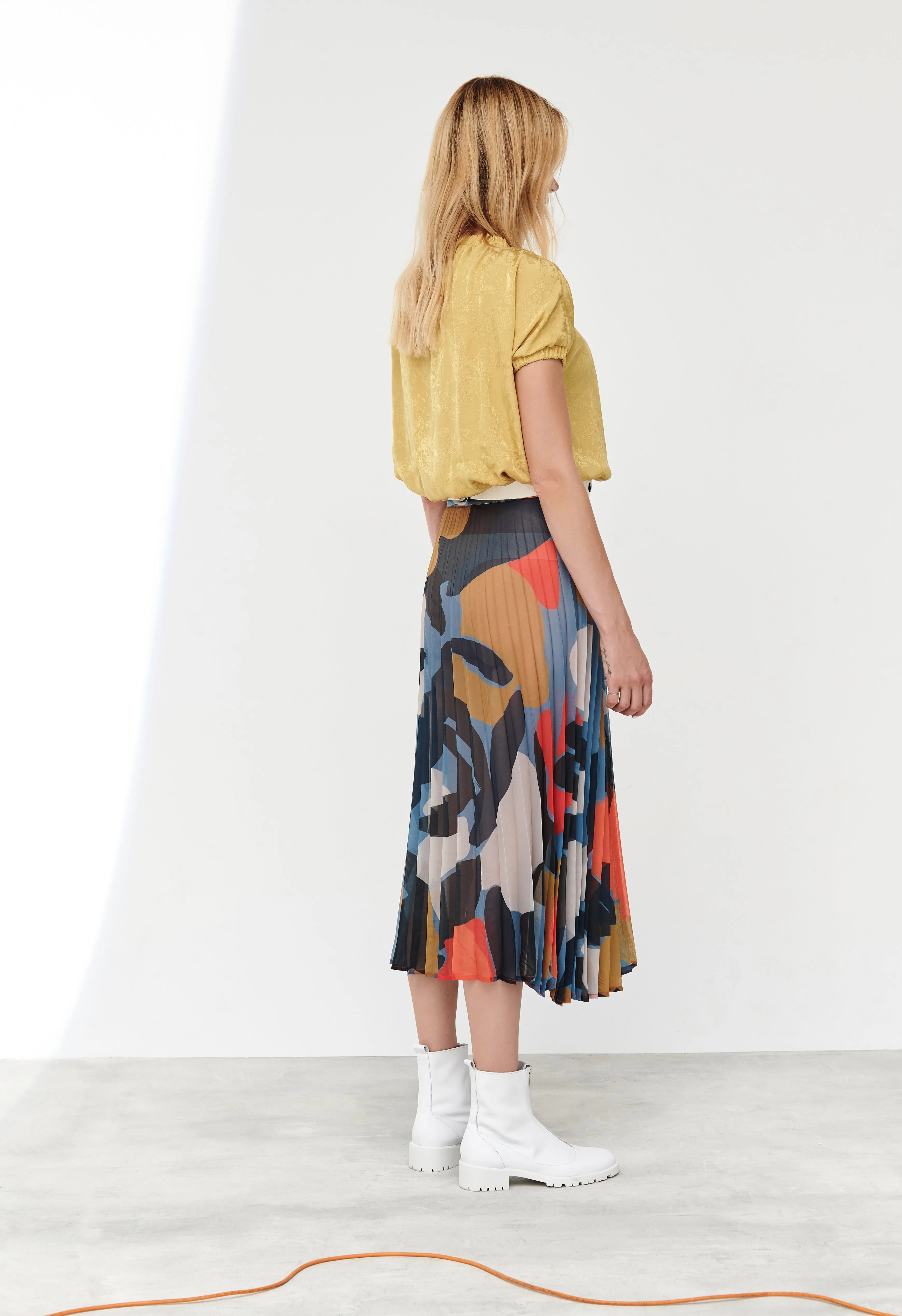 MYRTLE PLEATED SKIRT - LIMITED
