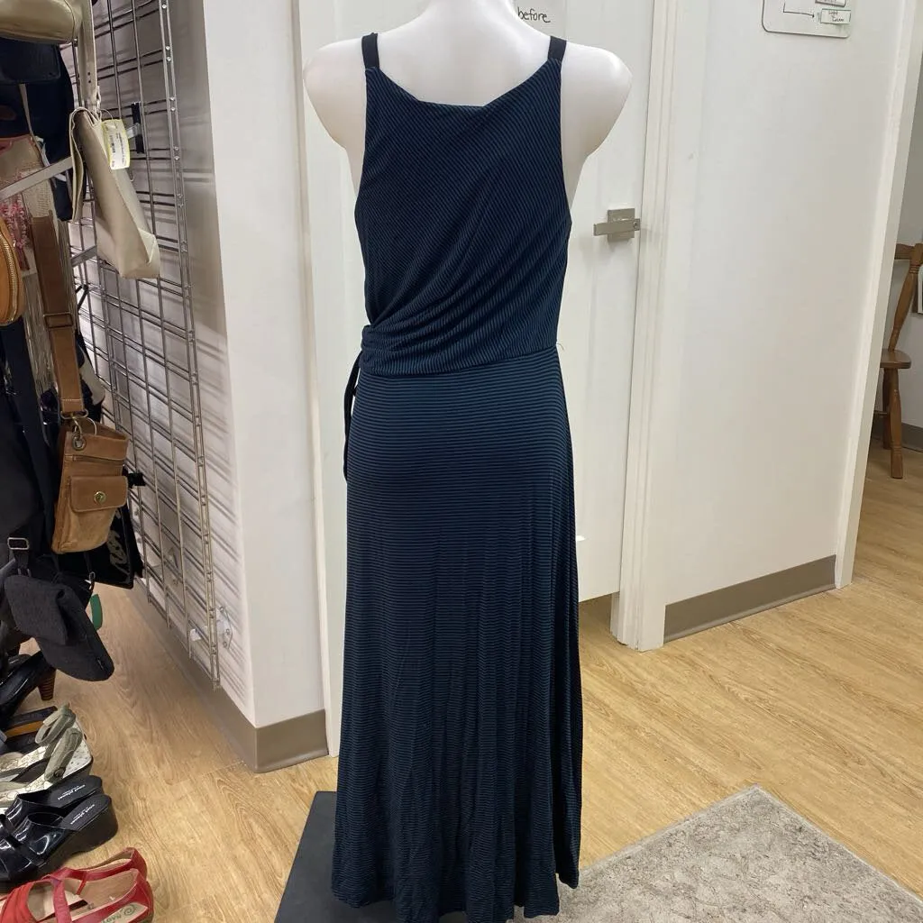 Mystree striped maxi dress L