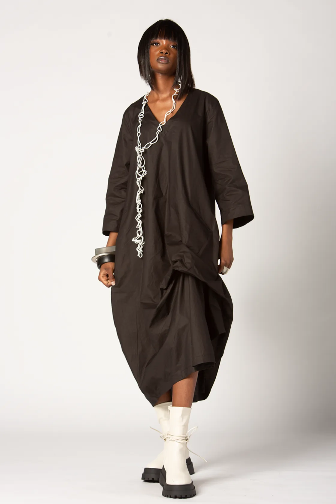 Narvik Dress in Black Carnaby