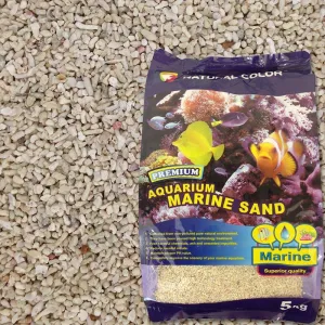 Natural Color Aquarium Reef Marine Sand DRY 2-4mm 5kg