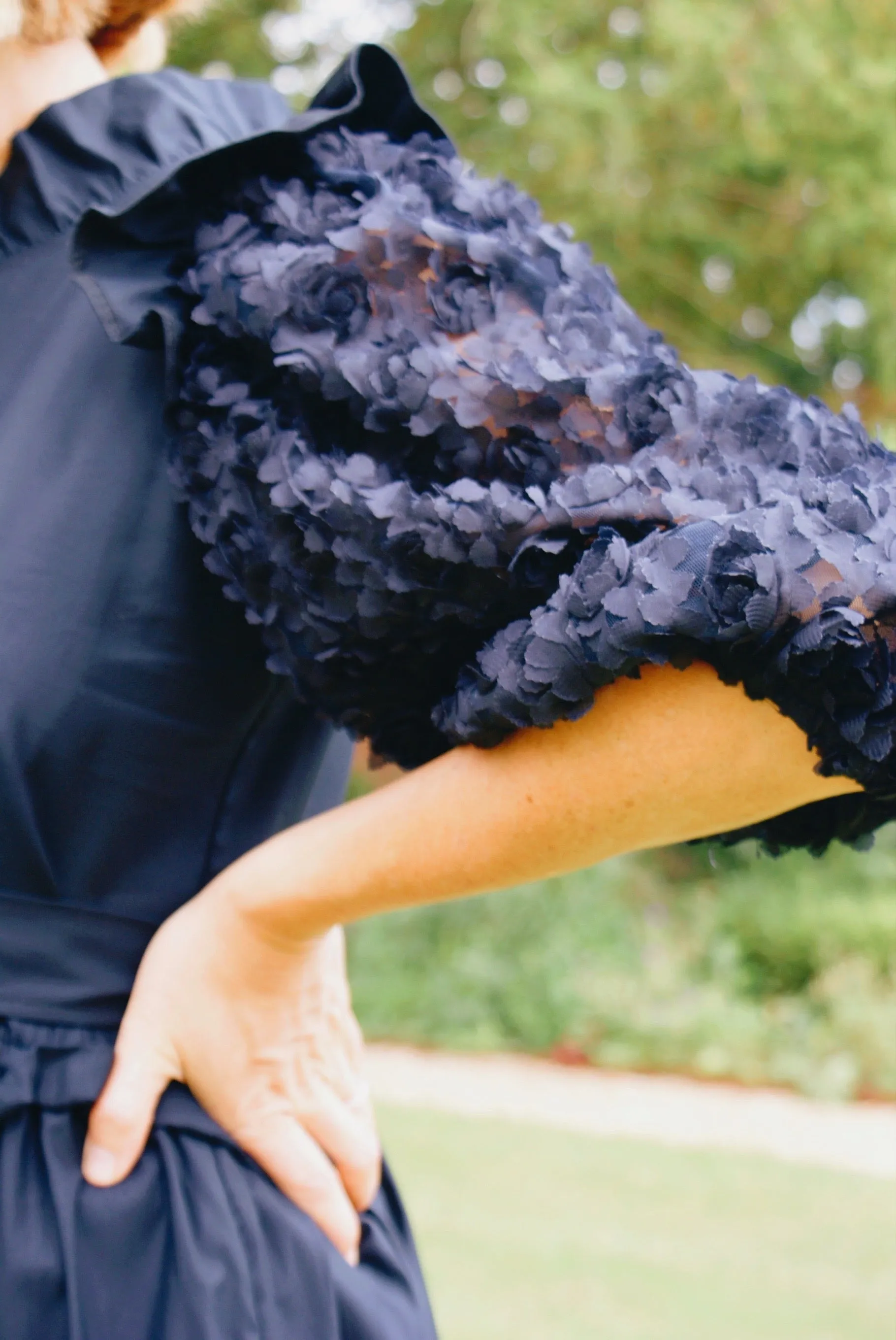 Navy Sherlock Dress by Minkie Studio