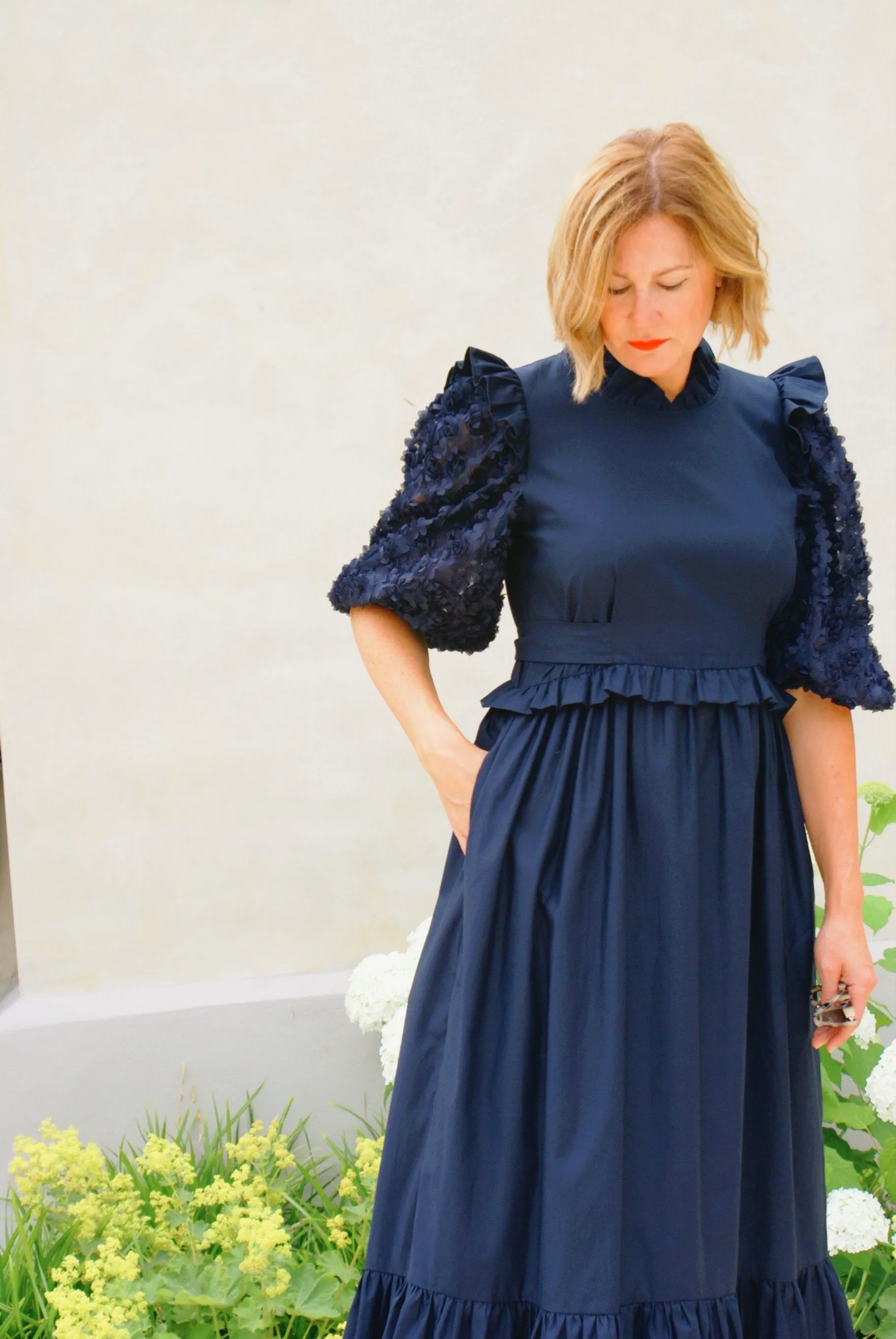 Navy Sherlock Dress by Minkie Studio