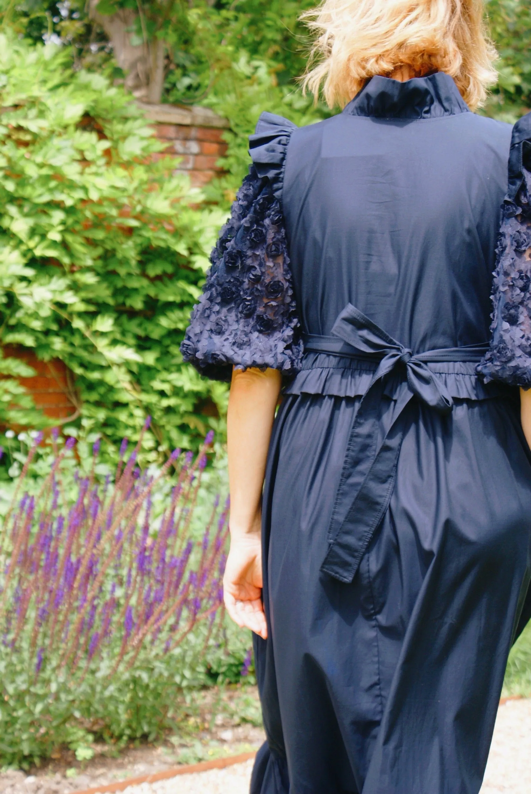 Navy Sherlock Dress by Minkie Studio