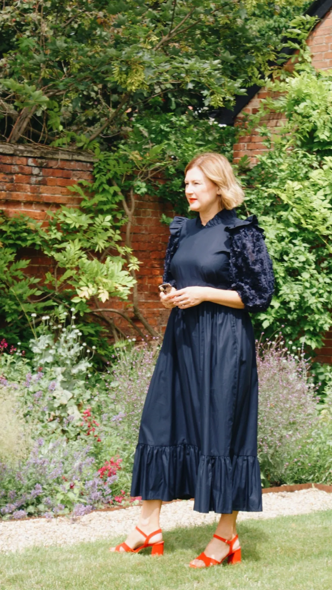 Navy Sherlock Dress by Minkie Studio