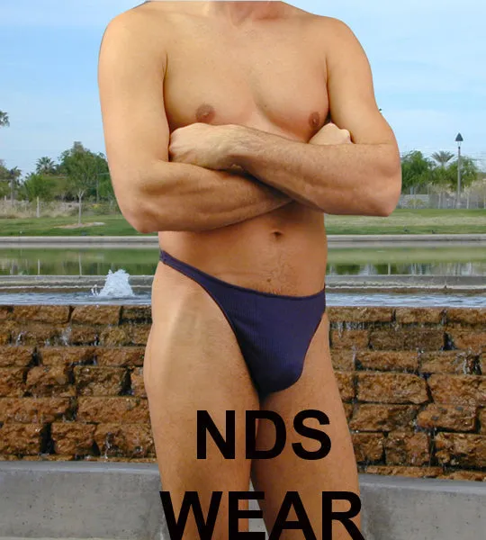 NDS Wear Ribbed Thong in Small White: A Stylish and Comfortable Addition to Your Wardrobe
