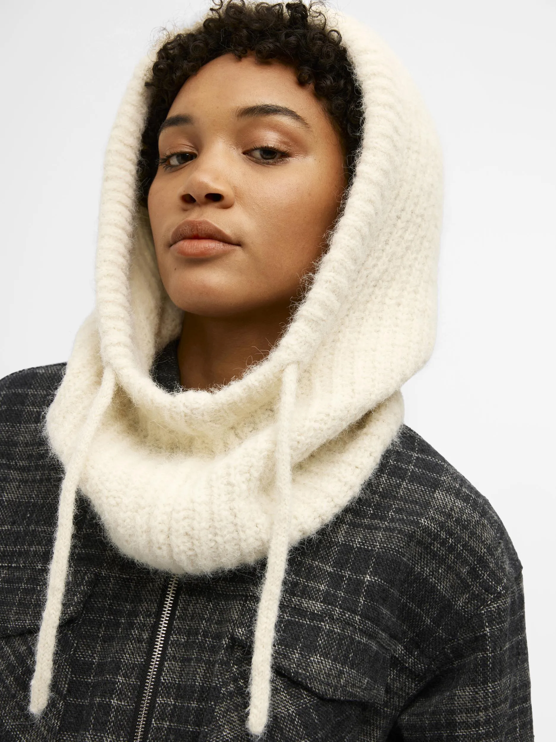 Object Objmilu Knit Balaclava - Sandshell