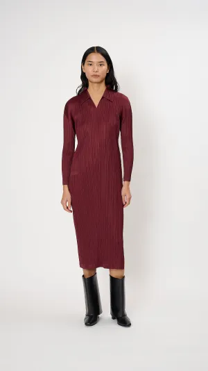 October Monthly Colors Dress in Brown
