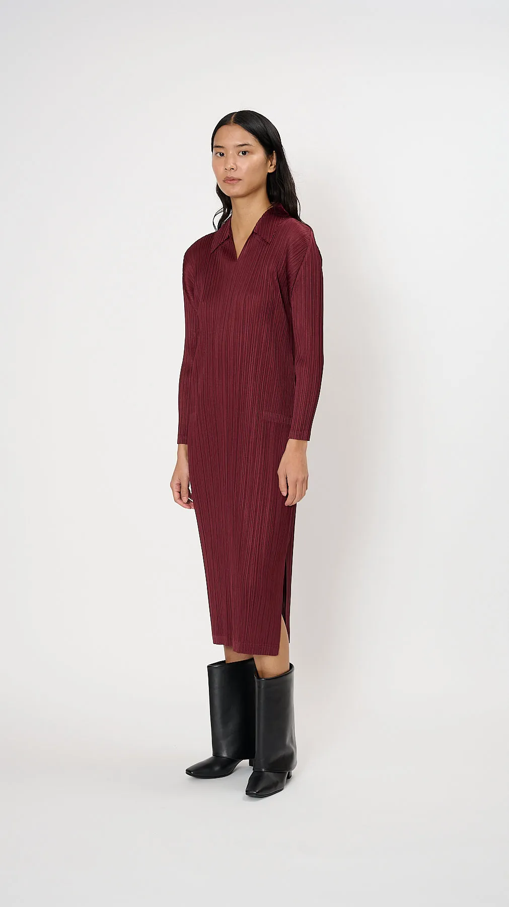October Monthly Colors Dress in Brown