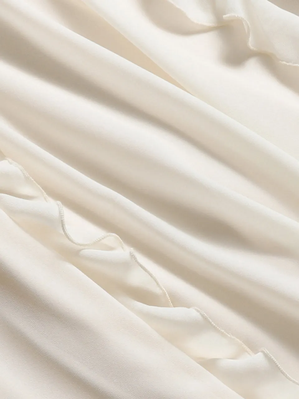 Olivia ruffle long dress