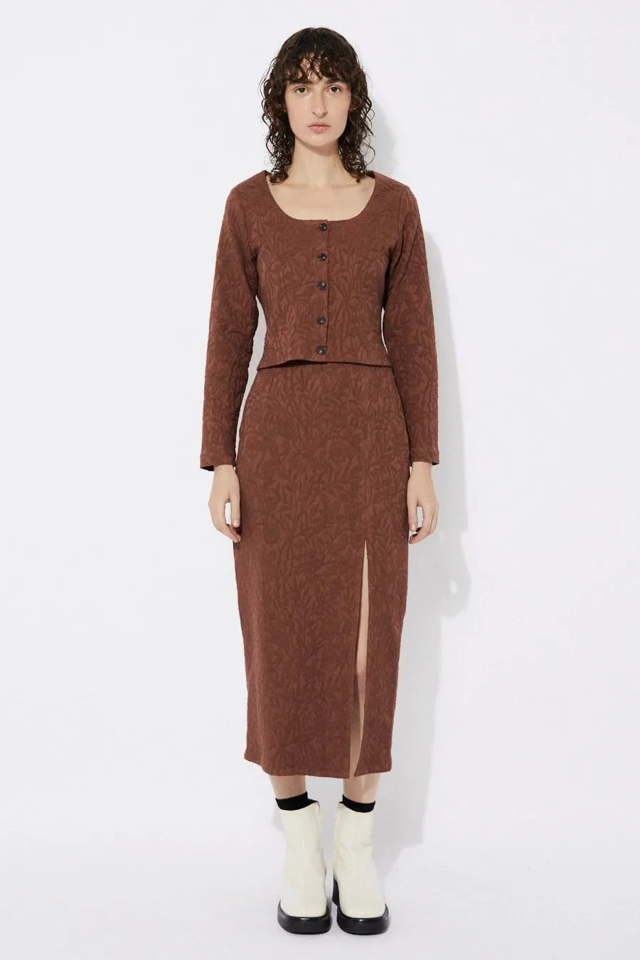 Ome Skirt Brown