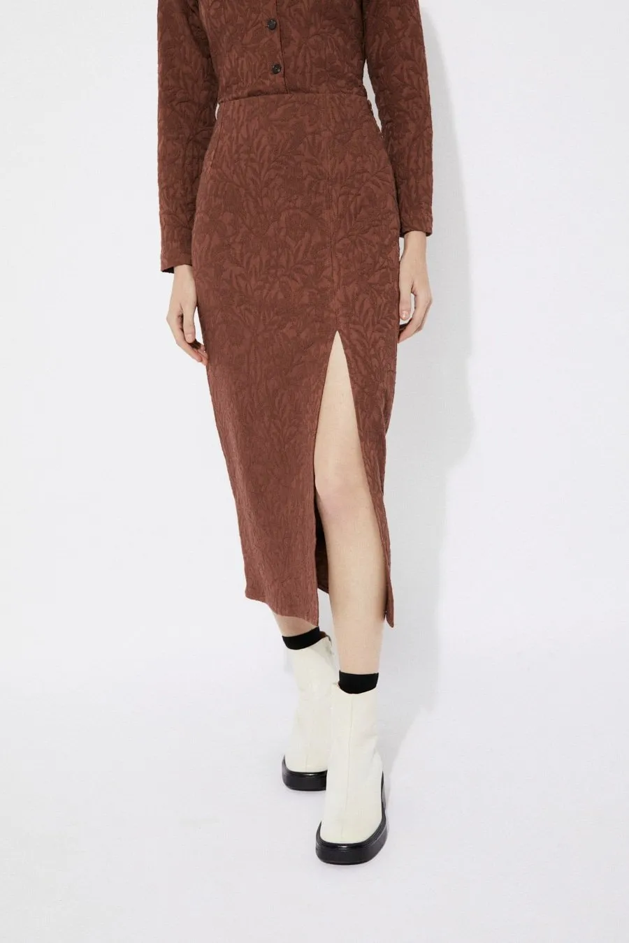 Ome Skirt Brown
