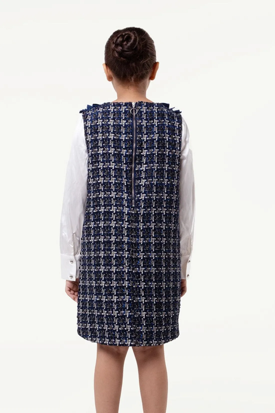 One Friday Enchanted Houndstooth Dress