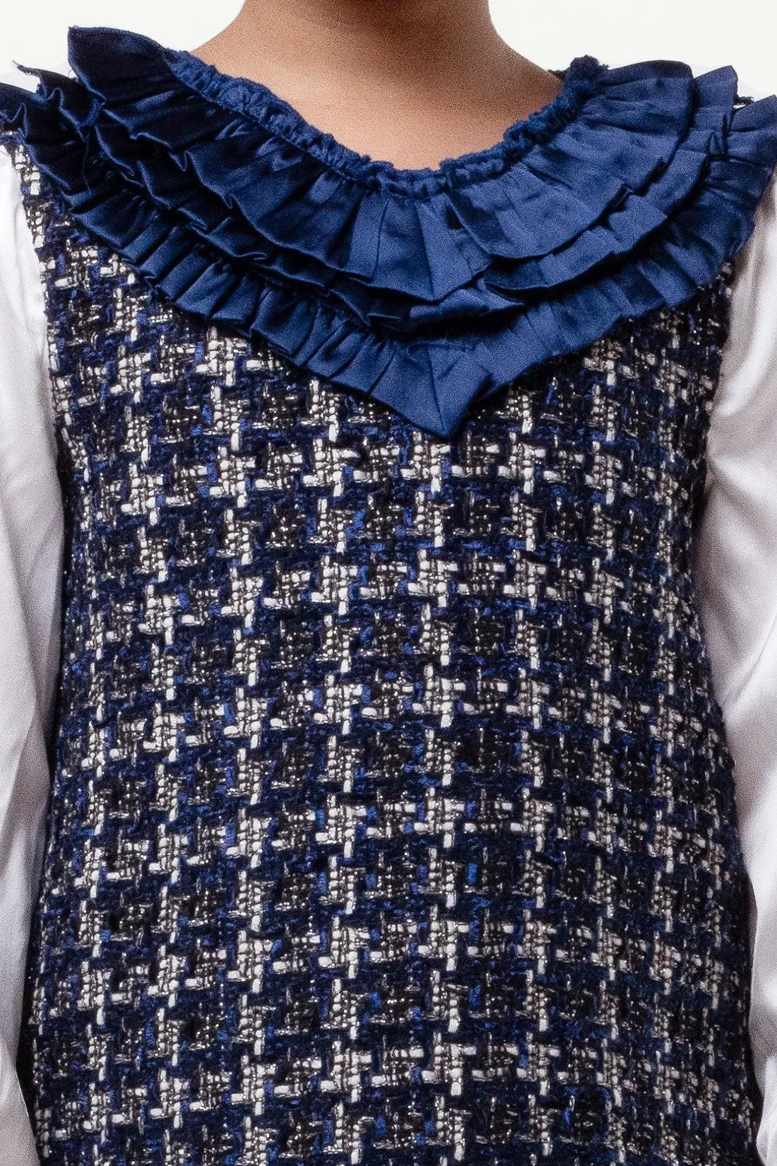 One Friday Enchanted Houndstooth Dress