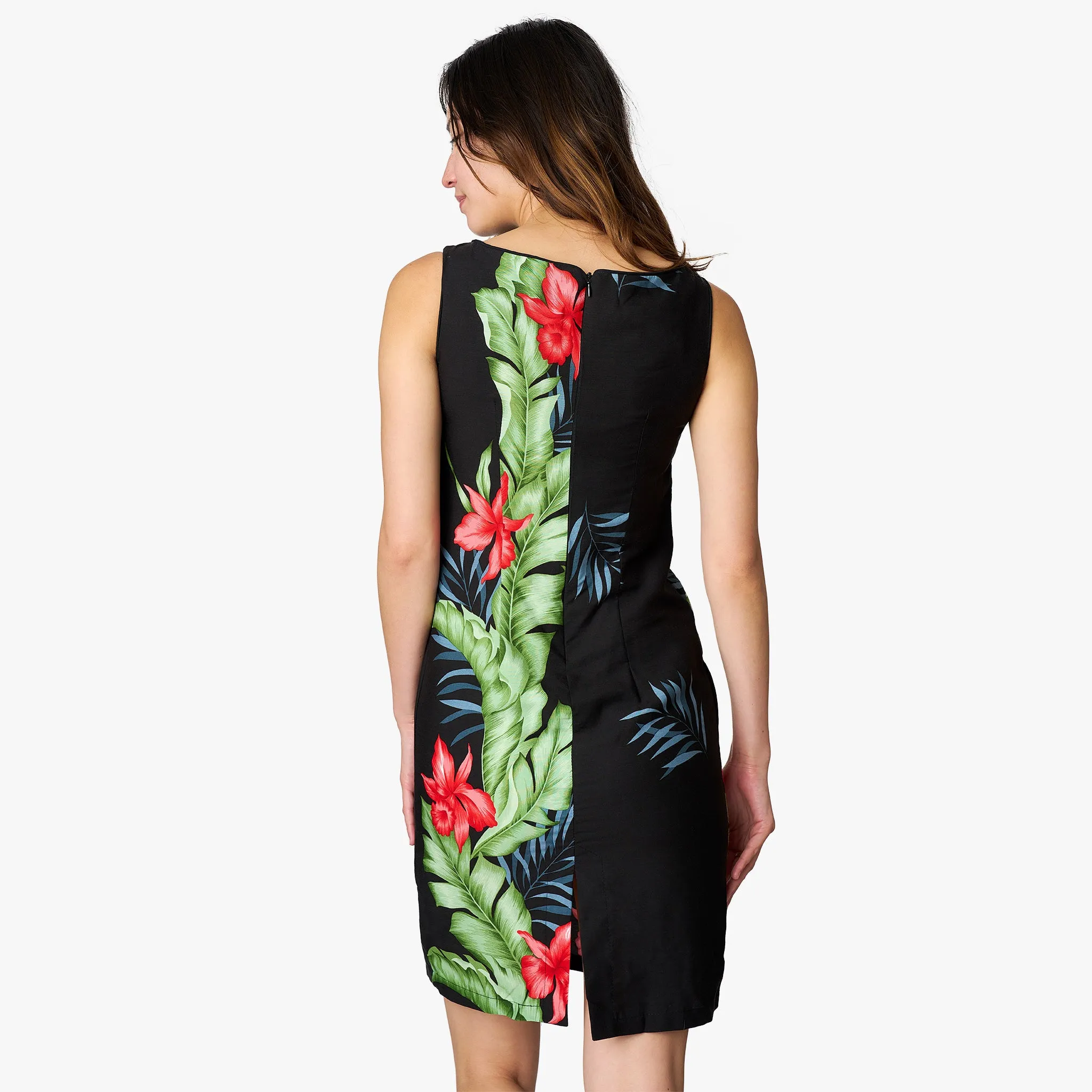 Orchid Panel Short Dress