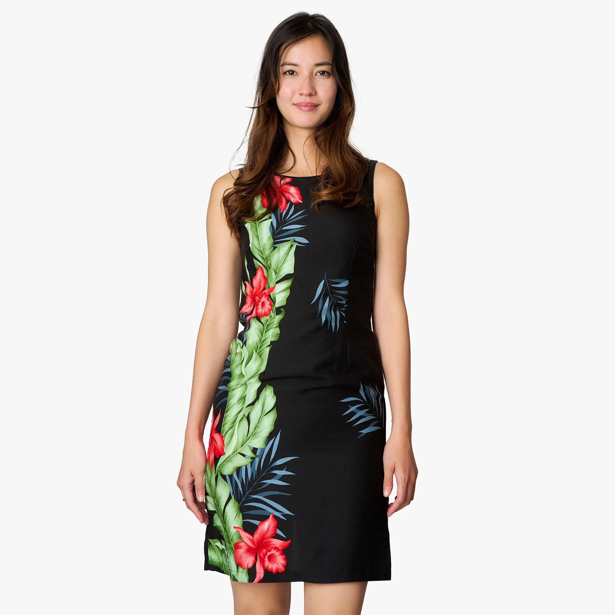 Orchid Panel Short Dress