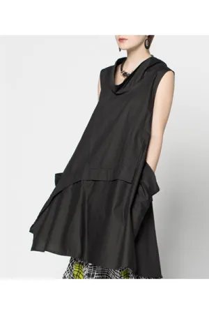 Oslo Dress in Black Carnaby