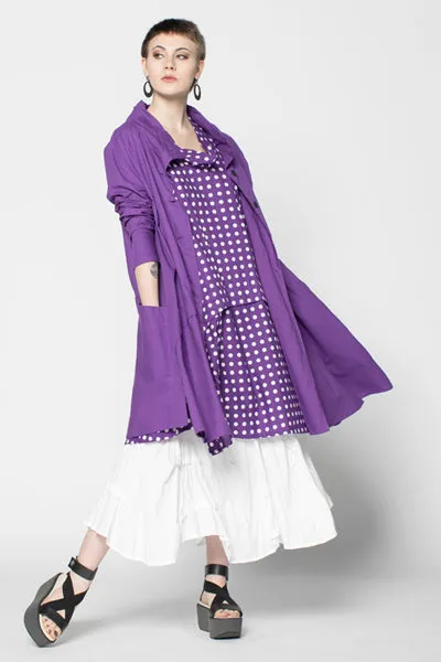 Oslo Dress in Muscari Polka Dots Carnaby