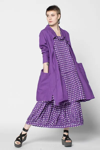 Oslo Dress in Muscari Polka Dots Carnaby