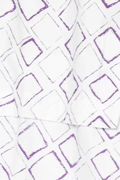 Oslo Dress in Purple Carre Carnaby