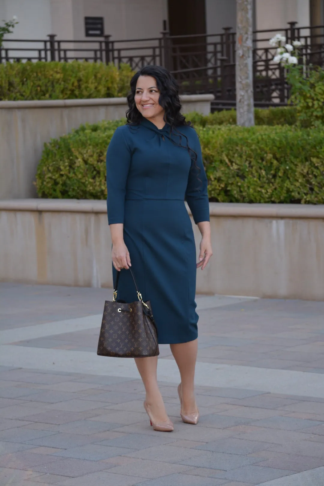 Pamplona Green Knot Dress