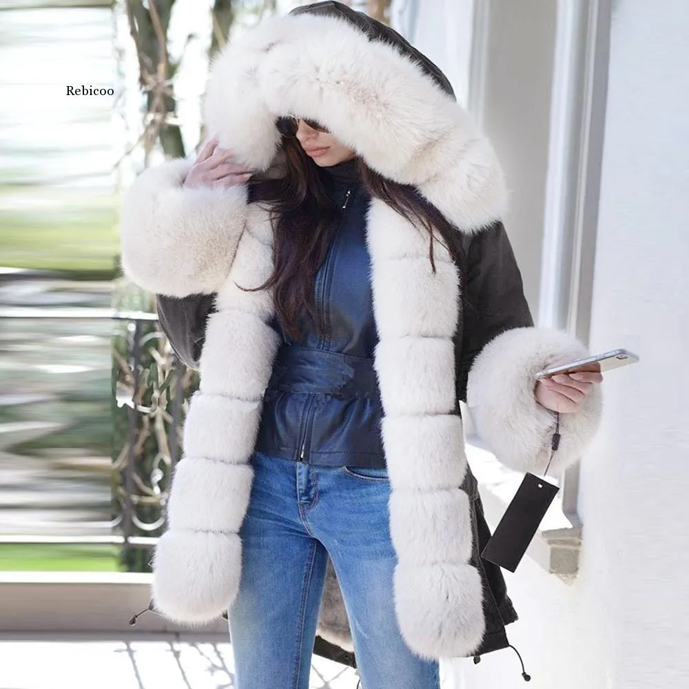 Parka Hooded Overcoat