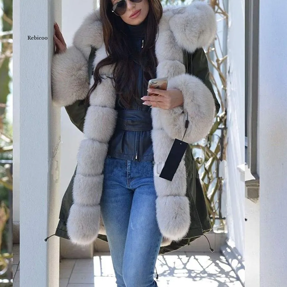 Parka Hooded Overcoat