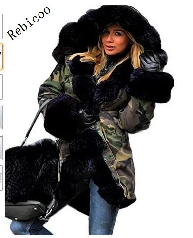 Parka Hooded Overcoat